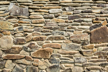 Stone wall texture. Stones pattern