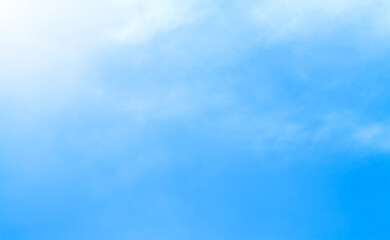 blue sky with beautiful natural white cloud