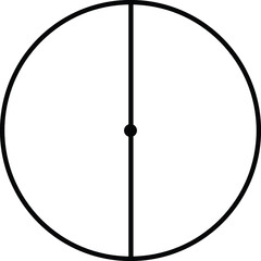 clock isolated on white