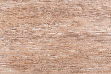 Naklejka premium Beige and brown flushed oak timber. Vintage rough wood texture.