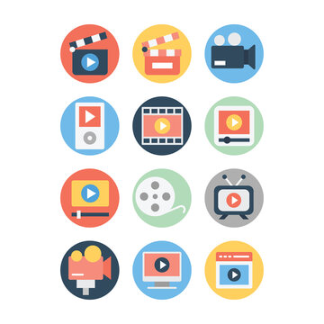 Video Making Flat Rounded Pack 