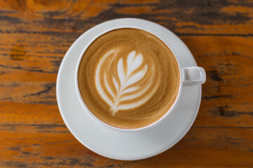 cup of cappuccino