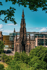 Scott Monument, Edinburgh. Scotland
