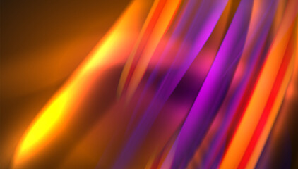 Fluid wave lines background. Trendy abstract layout template for business or technology presentation, internet poster or web brochure cover, wallpaper