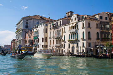 Obraz na płótnie Canvas Venice. Italy. The Culture Of Italy. Sights and nature of Italy. Sea. The sun.