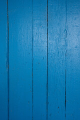 Obraz premium blue painted wood texture