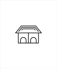 home icon,vector best line icon.