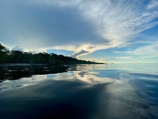 Black River in Manaus, Amazonas - Brazil.