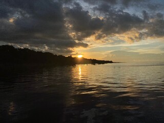 Black River in Manaus, Amazonas - Brazil.