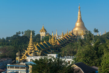 Fototapeta premium Shwedagon Pagoda, Yangon, Myanmar