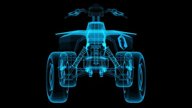 3D ATV Hologram