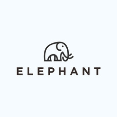 elephant logo / elephant icon