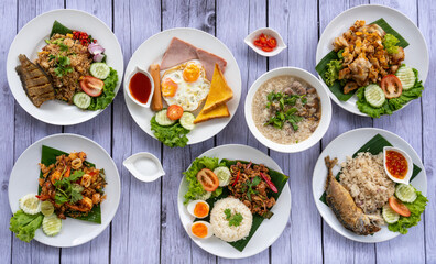 Thai Food Selections and Mixes