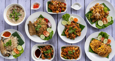 Thai Food Selections and Mixes