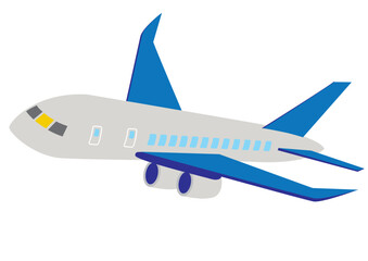 飛行機のイラスト