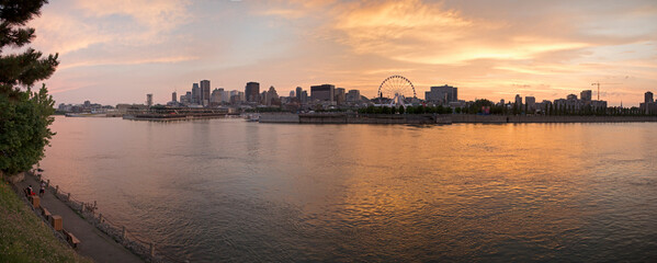 Fototapeta premium Montreal sunset