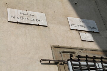 Florence. Italy. The Culture Of Italy. Sights and nature of Italy. The sun.