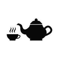teapot and cup