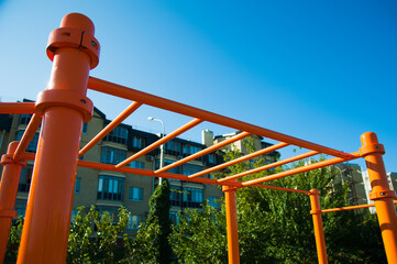 Outdoor gym for street workout