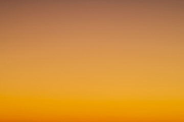 Sky gradient from blue to orange sunset