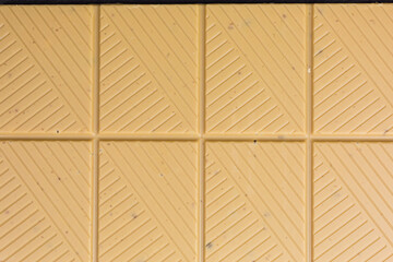 background of salted caramel chocolate with pecan nuts