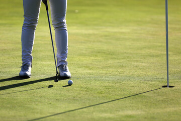 Obraz premium putt