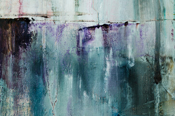 watercolor drips. Abstract painting. Oil on canvas. Colorful Background texture. Orange and red color. close-up Fragment