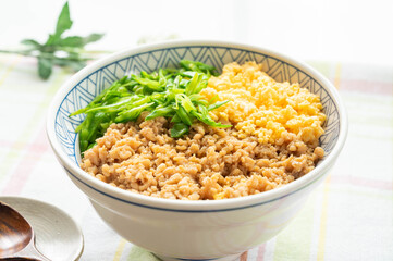 鶏そぼろ丼