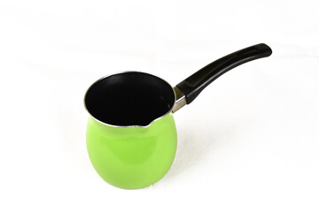 Turk for coffee on a white background