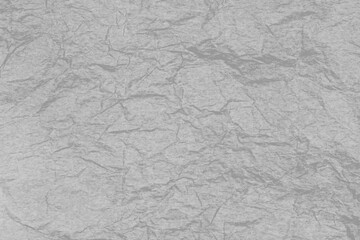 Gray wrinkled textured paper background