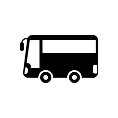 BUS icon logo illustration design