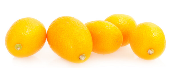 kumquat isolated on white background