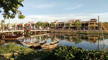 Cau an Hoi bridge, Hội An, Vietnam 