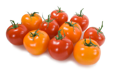 yellow and red tomatoes