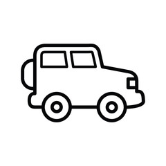 car icon logo illustration design