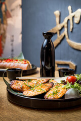 japan food on a table