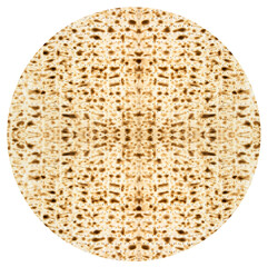 Traditional Jewish Matzoth sheet for the Passover Seder.