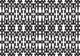 tribal ornament seamless pattern in abstract style. Line texture background. Modern abstract geometric art.