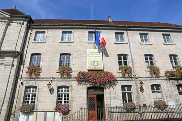 Fototapeta na wymiar Arbois Town Hall, France