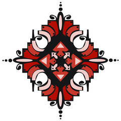 abstract floral pattern