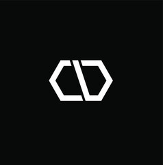 Letter C and letter D logo © Nancy021