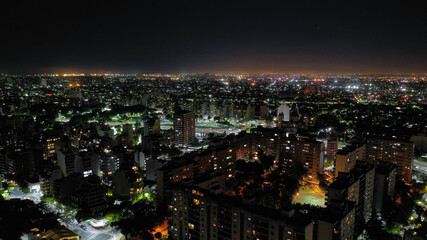 Fototapeta na wymiar La noche en la ciudad.