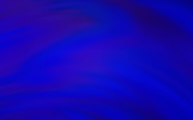 Dark BLUE vector blurred bright pattern.