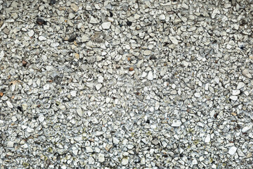 Grunge brick concrete, outdated black weathered, horizontal photophone of stone concrete wall