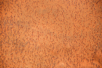 Rusty metal surface with rough surface, old metal with rust spots