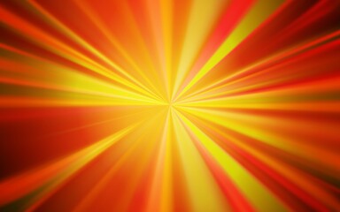 Obraz premium Light Orange vector blurred shine abstract template.