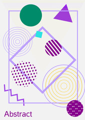 Memphis cover design.