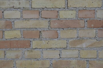 Muro mattoni rossi