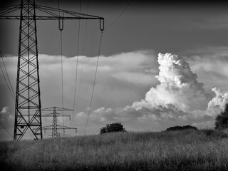 Elektrizität und Wolken