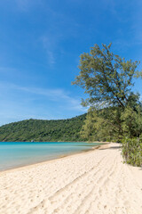 Lazy beach, koh rong samloem island, Sihanoukville, Cambodia.